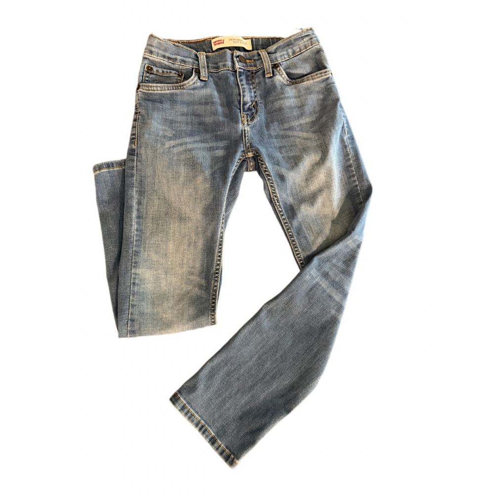 Levi's Performance 511 Slim Fit Boys Jeans Black Label 10R Adj Waist Classic